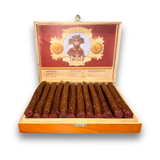 Chicken Stogies with Humidor