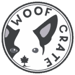 woofcrate pet business logo