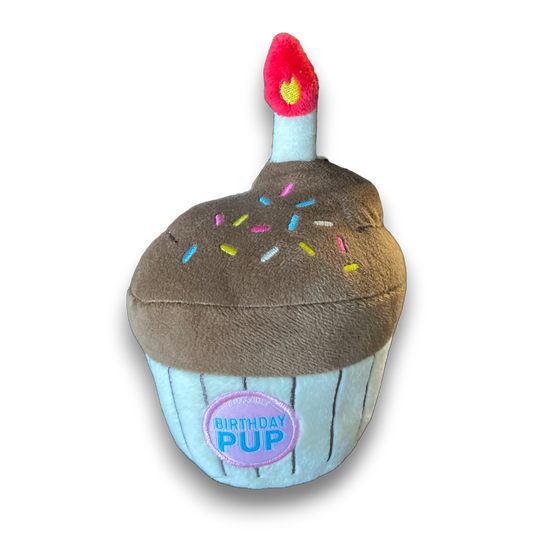 Birthday Cupcake Candle Plush Toy