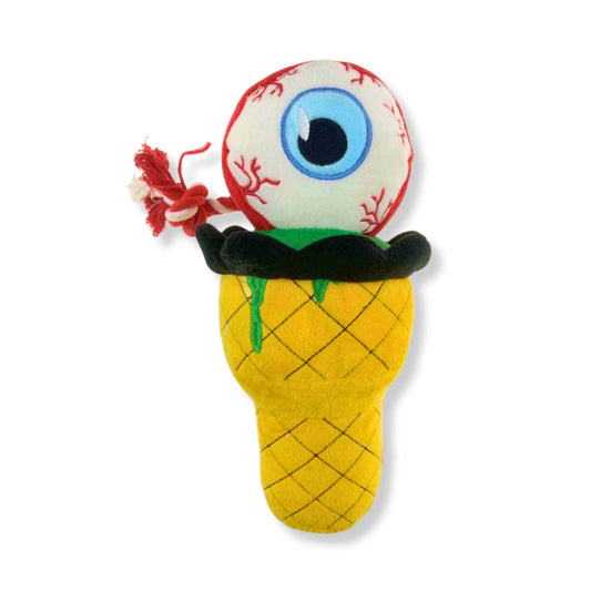 Eye-Scream Sundae Plush Dog Toy