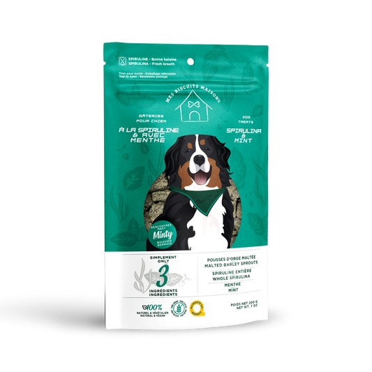 Spirulina & Mint - Fresh Breath Dog Treat