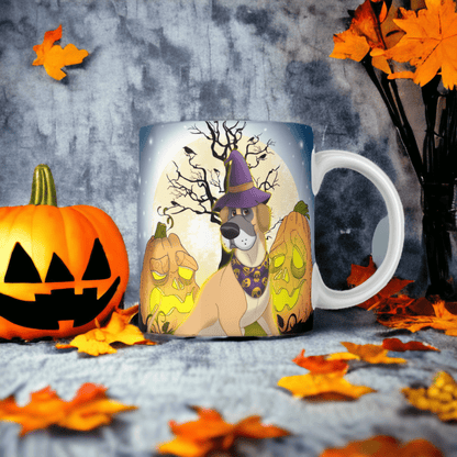 Halloween Custom Pet Portrait Mug