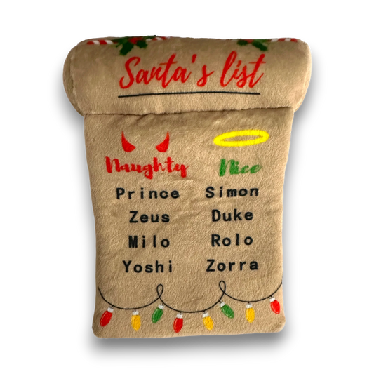 Santa Paws' List